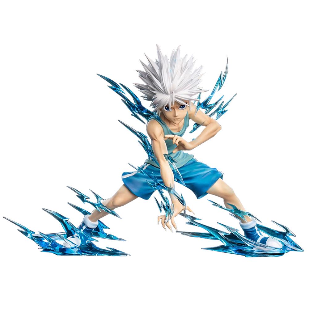 19CM Figurines Anime Chasseurs Gon Freecss Killua Zoldyck Figurine Modèle de Collection Jouets Figurine d'Action Zoldyck Poupées Cadeau d'Anniversaire