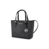 Michael Kors Jet Set Monogram Vintage PVC Tote Bag Women Tote Black 35T9STVT0B-BLACK
