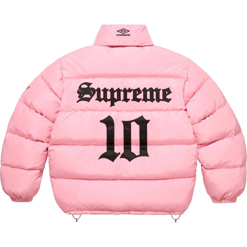 Supreme Umbro Down Puffer Jacket Pink