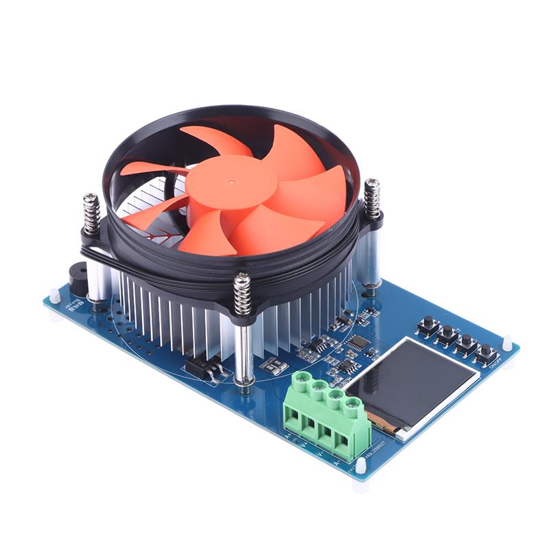 150W 20A Adjustable Constant Current Electronic Load 1.77inch TFT Color Display Adjustable Testing Module Digital Analyzer