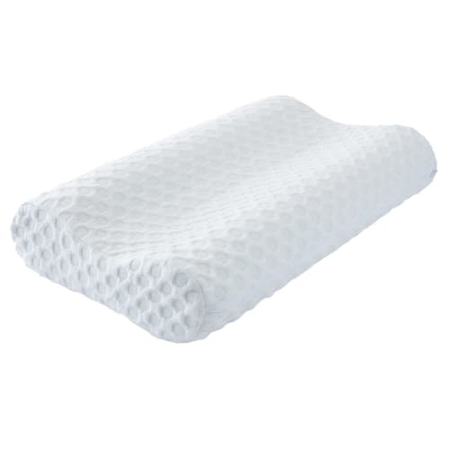 MyComfort Pillow, Supervised by Sleep Experts, Adjustable Height, Memory Foam, Neck Relief, Washable, Perfect for Side Sleepers, High or Low Headrest,