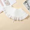 Sweet Lace False Collar Adjustable Decorative Lace Neckline Blouse Shoulders Fake Collar  Gift
