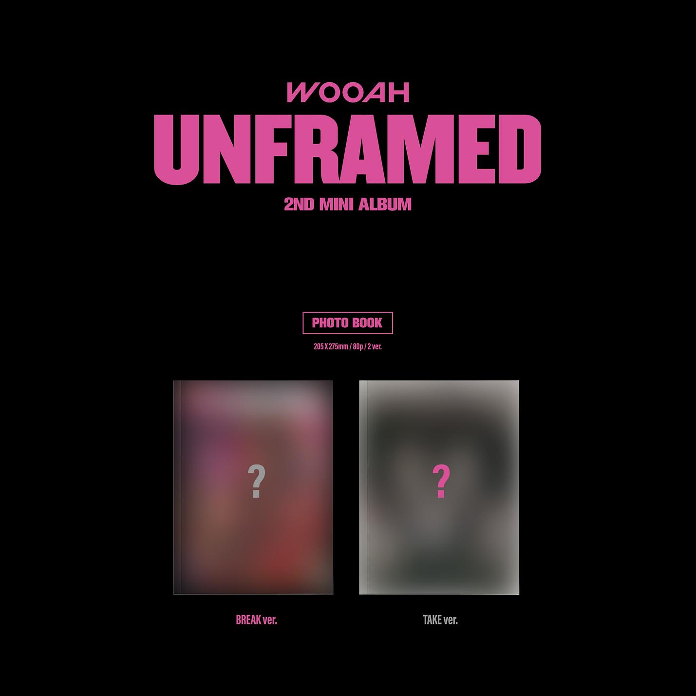 woo!ah!のTHE 2ND SINGLE ALUBUM Cumpără WOOAH(woo!Ah!) Al 2-lea Mini Album FĂRĂ RAMARE +