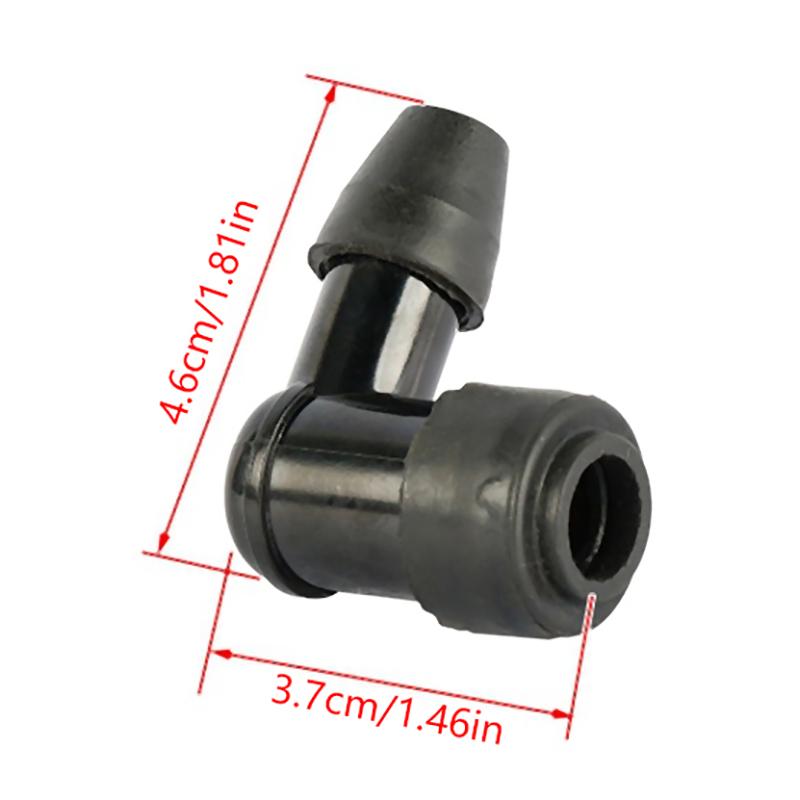1pcs Spark Plug Cap 90 Degree Non Resistor Plug Cap Cover For Motorcycle Dirt Bike ATV Quad Buggy Scooter