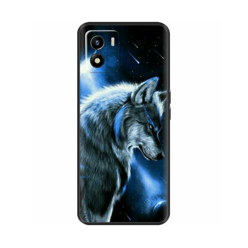 For Vivo Y01 Case Y01 2022 Soft Silicone Back Cover TPU Phone Case For Vivo Y01 Y 01 VivoY01 Cute Black Bumper Coque Shell Funda