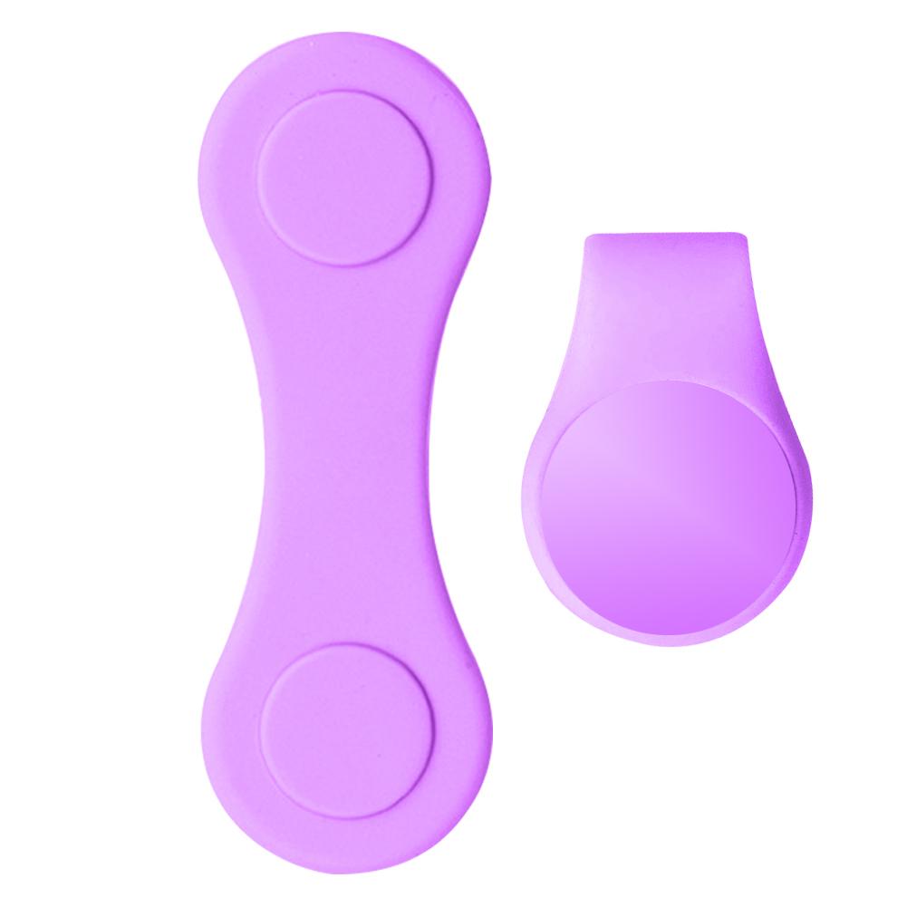 Golf Hat Clip Magnetic Silicone Magnet Golf Ball Marker for Position Calibrating