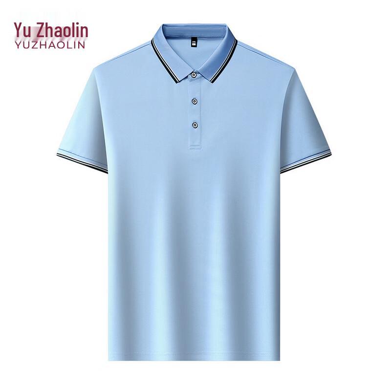 YUZHAOLIN Men's Summer Short-Sleeve Polo Shirt