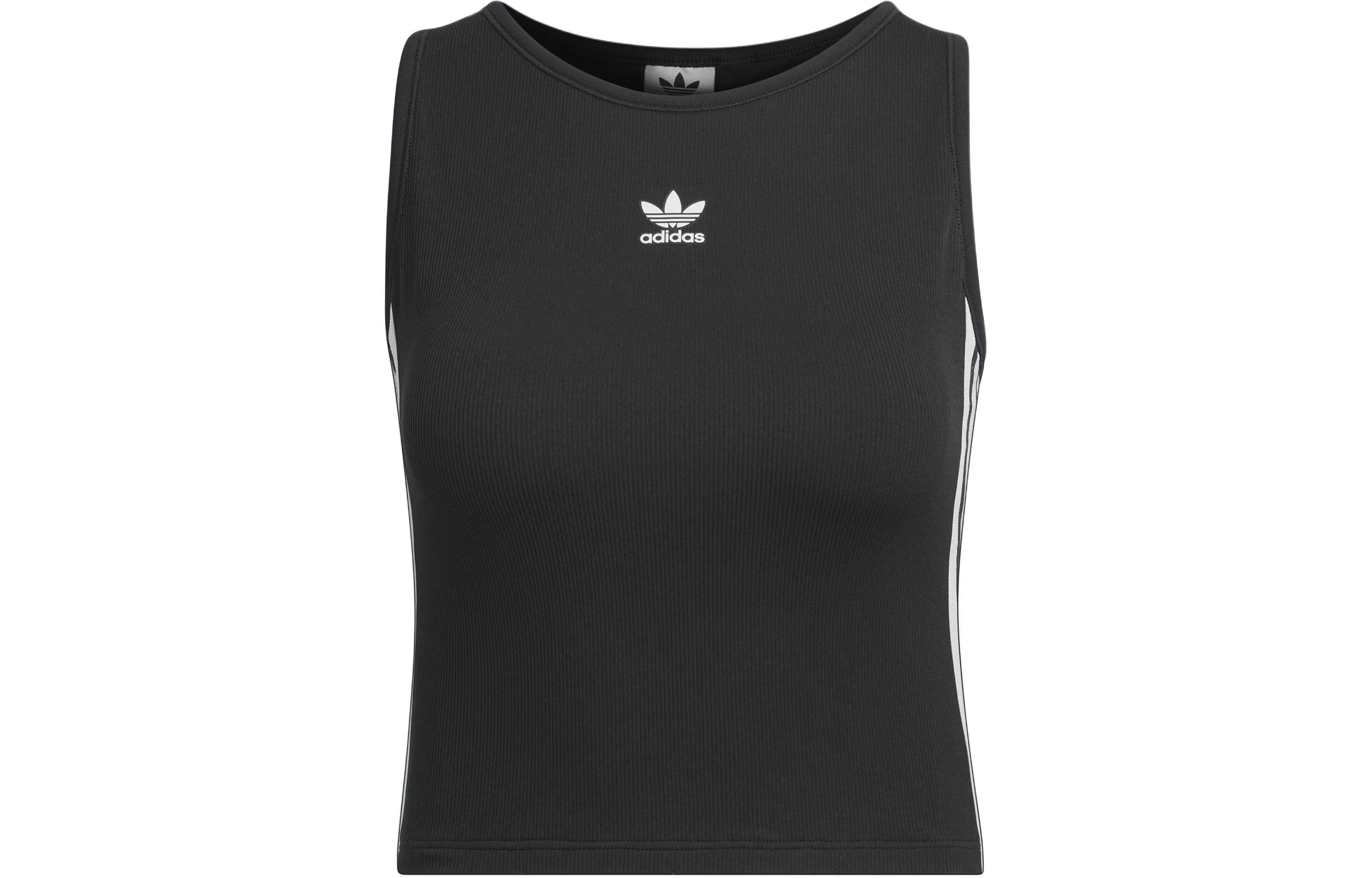 Adidas Originals 3 Stripes Tank Top Women s Black JI6860 S