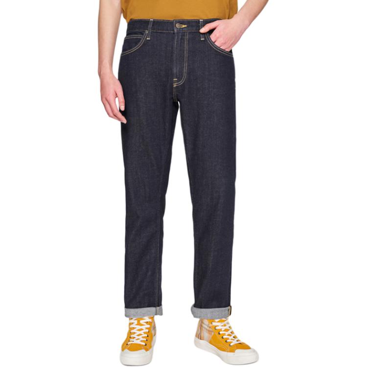 Lee Jeans Men's Washed Moderate Tapered Pants LMB251741207809898L00