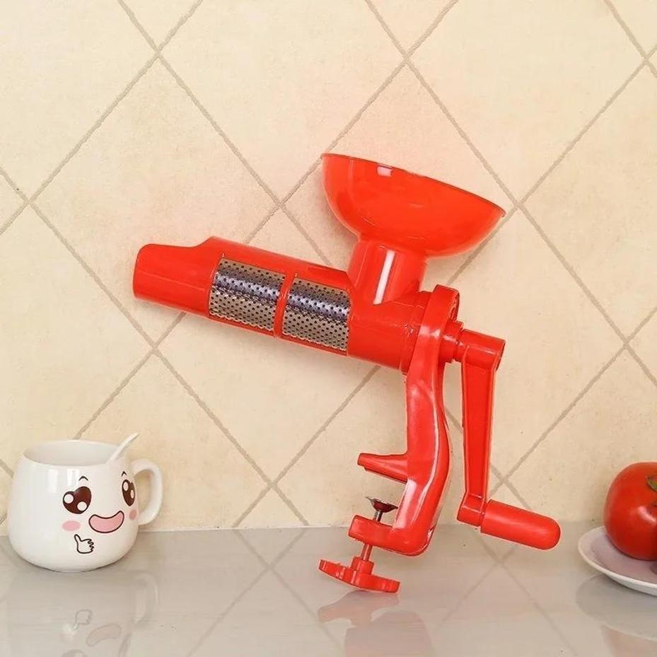 1 Pcs Multi-function Hand-shake Safe Tomato Juice Producer Kitchen Home Cooking Appliances DIY Tool Press Convinient Gadgets