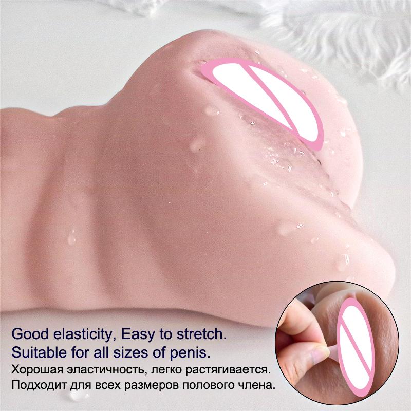 Realistic Vagina Sex Toys For Men Male Masturbator 18 Pocket Pussy Anus Silicone Vaginal Masturbation Cup Adult Product Sex Shop