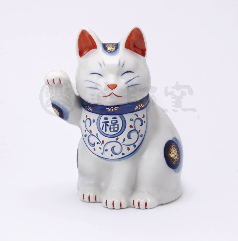 

Якусигама Окрашенный Нисики Арабеска Манэки-нэко Рука Привлекает удачу Фэн-шуй Фигурка Интерьер Кот Белый Высота 17 (Правый приподнятый, средний) [7846] Размер белый