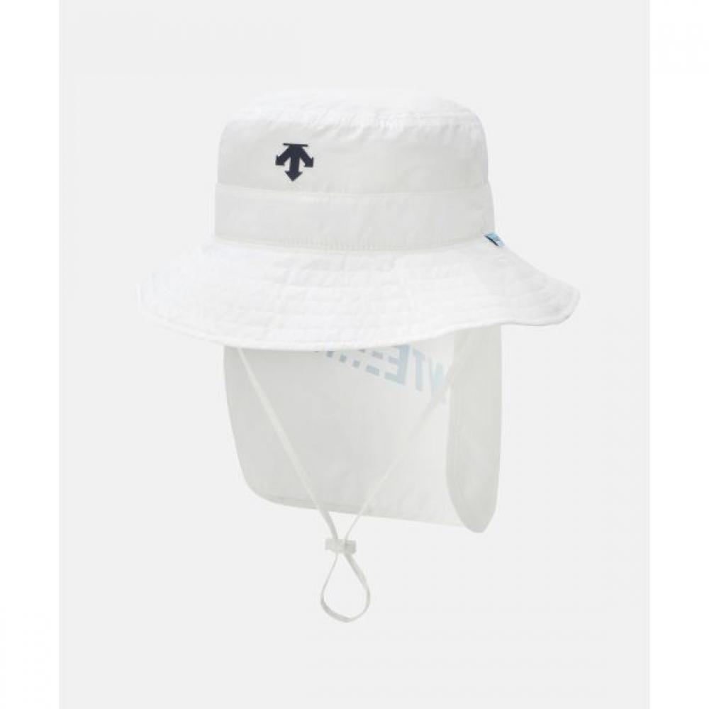 

Нейлоновая панама Descente Young Athlete белого цвета WHT0WHITE/F