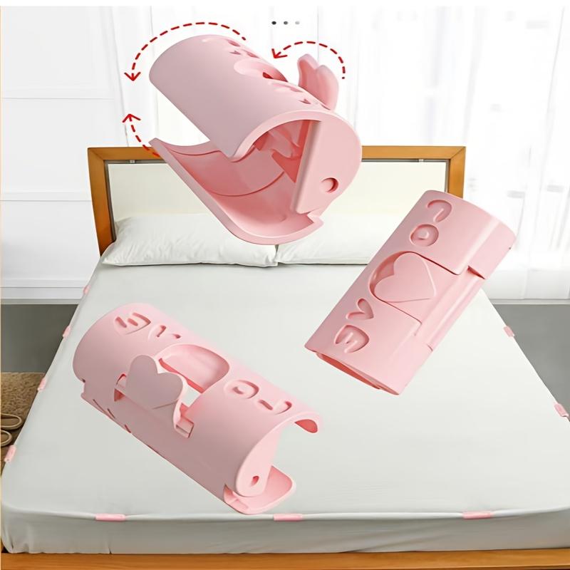 6pcs Bed Sheet Fasteners, Anti-Slip Clips And Corner Holders for Home Use, No Needle Bed Cover Clamps for Quilts And Sheet