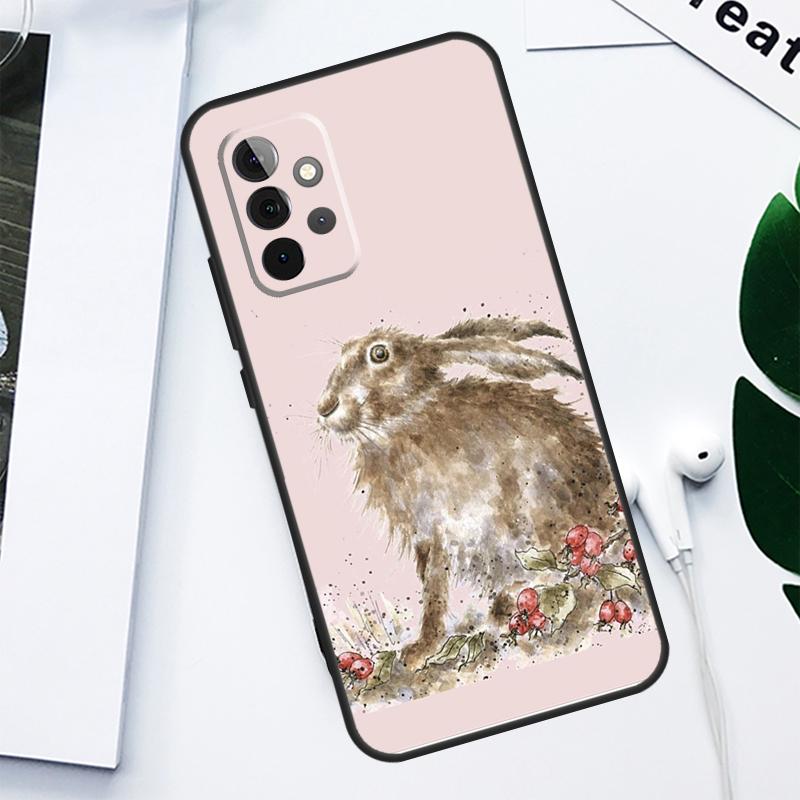 Rabbit For Samsung Galaxy A55 A54 A35 A15 A34 A14 A53 A33 A13 A05 A06 A16 A22 A32 A52 Phone Case