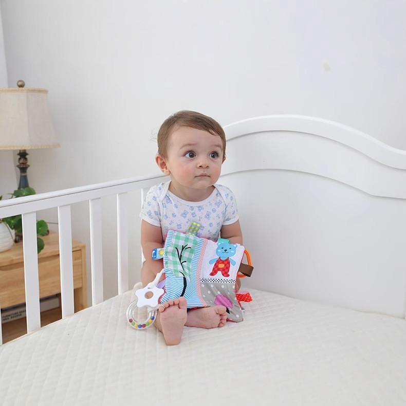 Baby Elephant Plush Toy With Soft Pp Cotton Filling For Newborn Comfort And Teething Relief