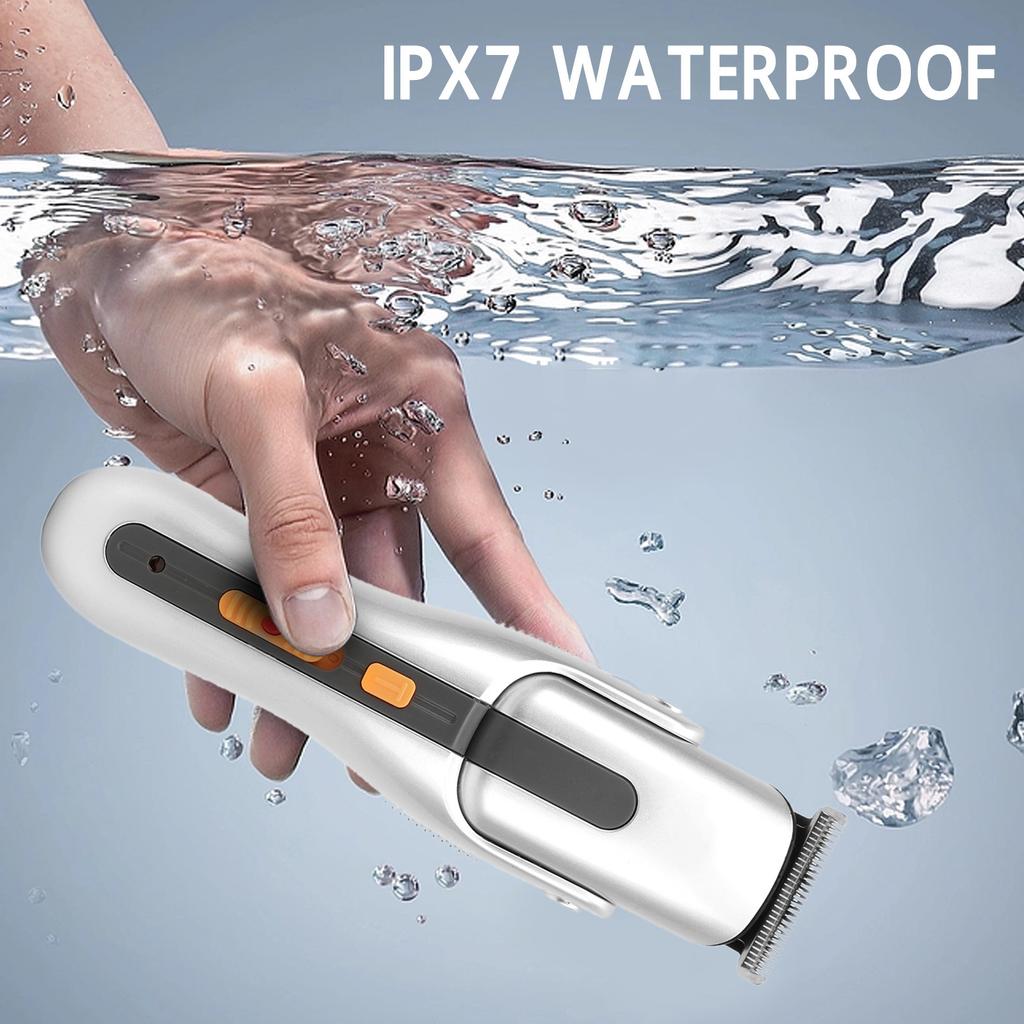 8 In 1 Rechargeable Beard Hair Trimming Kit Cordless IPX7 Waterproof Nose Hair Clipper Kit