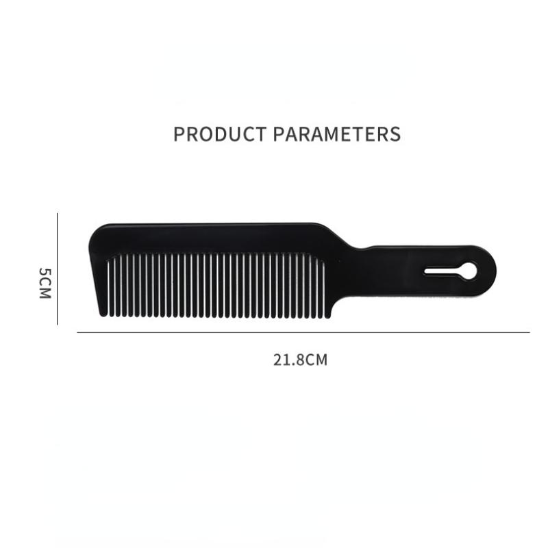 Barbershop Oil Head Clipper Comb Wide Tooth Flat Top Comb Heat Resistant Hairdresser Hair Styling Tool Hairdressing Haircut Comb