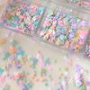 Mixed Shape Nail Art Glitter Set 6 Grids/Box DIY Nail Embellishments  Nail Decoration