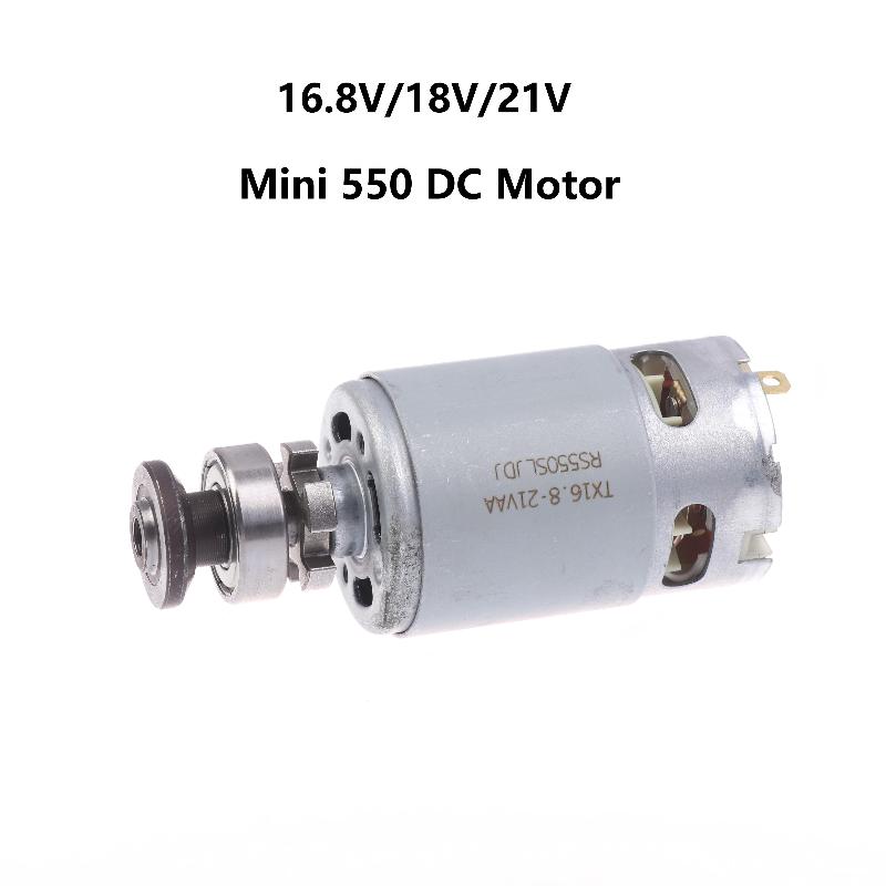 Kompaktowy silnik elektryczny prądu stałego 550 16,8V/18V/21V, Uniwersalny silnik szlifierki kątowej i wiertarki