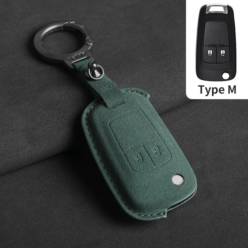 

Suede Car Flip Key Case Cover For Chevrolet Cruze Aveo Camaro Epica Lova Sail Spark Opel Astra Corsa for Cruze Spark Orlando