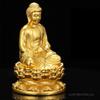 Statue en Cuivre Pur Bénie par Bouddha de Shakyamuni Manjushri Bouddha de la Médecine 1 pouce, Petite Statue de Bouddha pour Offrande 1 Pièce