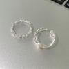 Female Fashion Niche Temperament Simple Cross Layered Ring