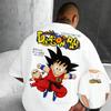 Dragon Ball Trendige Heiße Artikel Anime Gelenk Baumwolle T-Shirt 2026 Herren und Damen Neu Sommer Essensstraße Locker Lässig Großes Oberteil