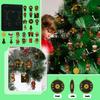 Advent Calendar, 2D Flat Acrylic Ornaments, Christmas Tree Ornaments, Suitable For Christmas Decoration