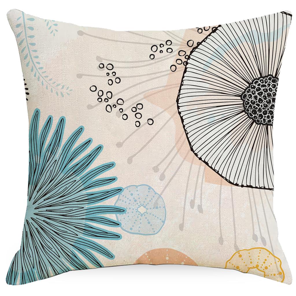 New Abstract Geometric Pillow Cover Home Living Room Sofa Ornament Pillow Cover Bedroom Pillowcase Premium Durable