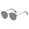New Classic Polygon Retro Sunglasses Personalized Metal Frame Sunglasses Ladies Glasses Men's Glasses