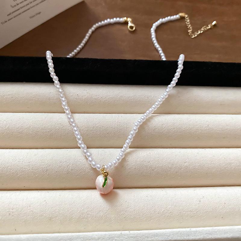 Irregular Long Pearl Necklace French Light Luxury Temperament Sweater Chain Niche Simple High Sense Necklace Women