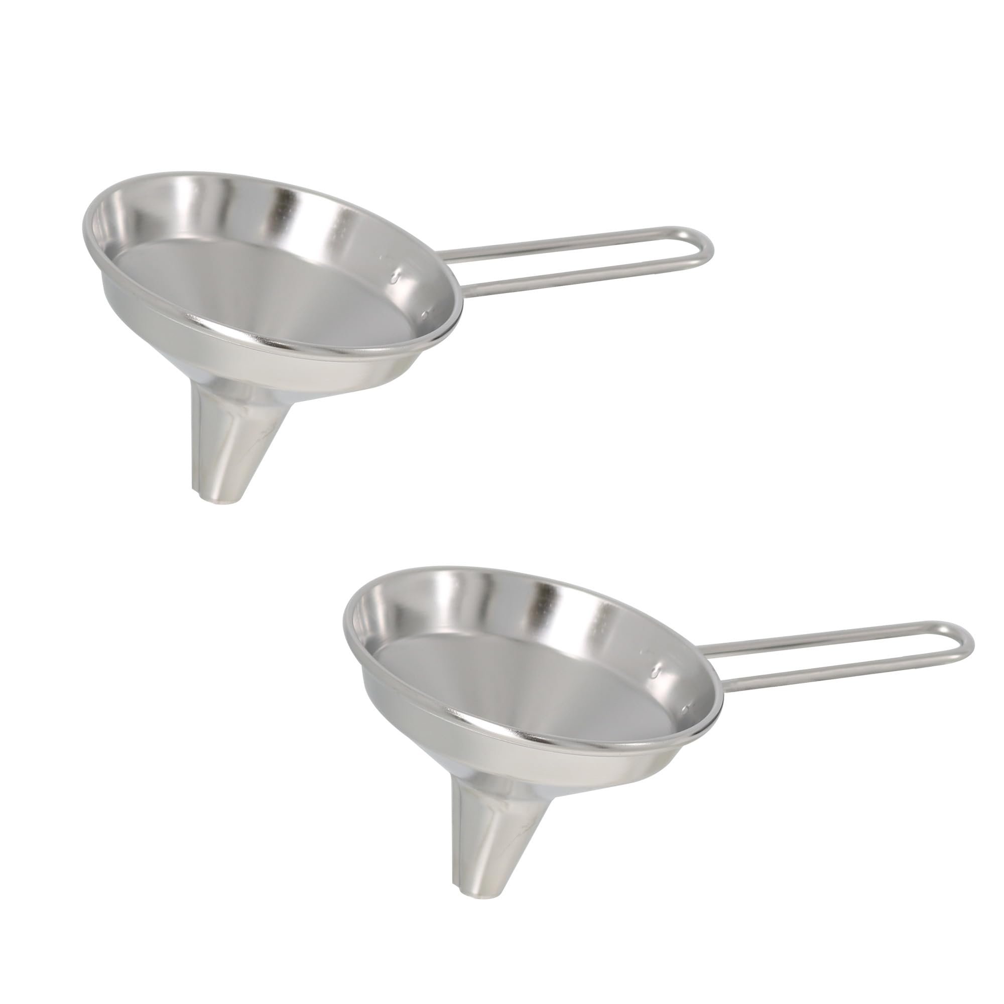 Takagi Stainless Steel Funnel with Set of in Handle, 7.5cm, 2. (Made Japan)
