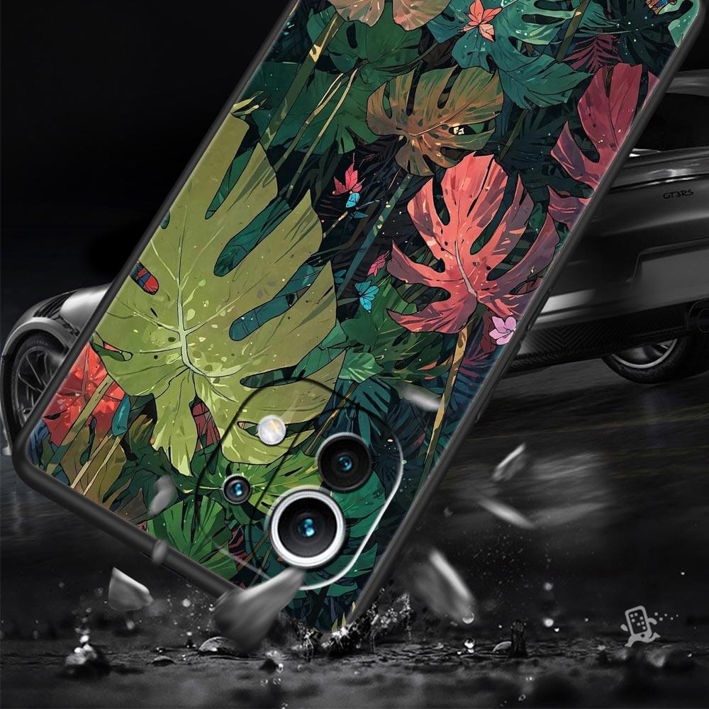 Coque de téléphone abstraite avec motif de plantes et de fleurs pour Xiaomi Mi 17 Pro Max 15 14 13 12 11 Ultra 15T 14T 13T 12T 11T Pro Lite Sacs souples en TPU