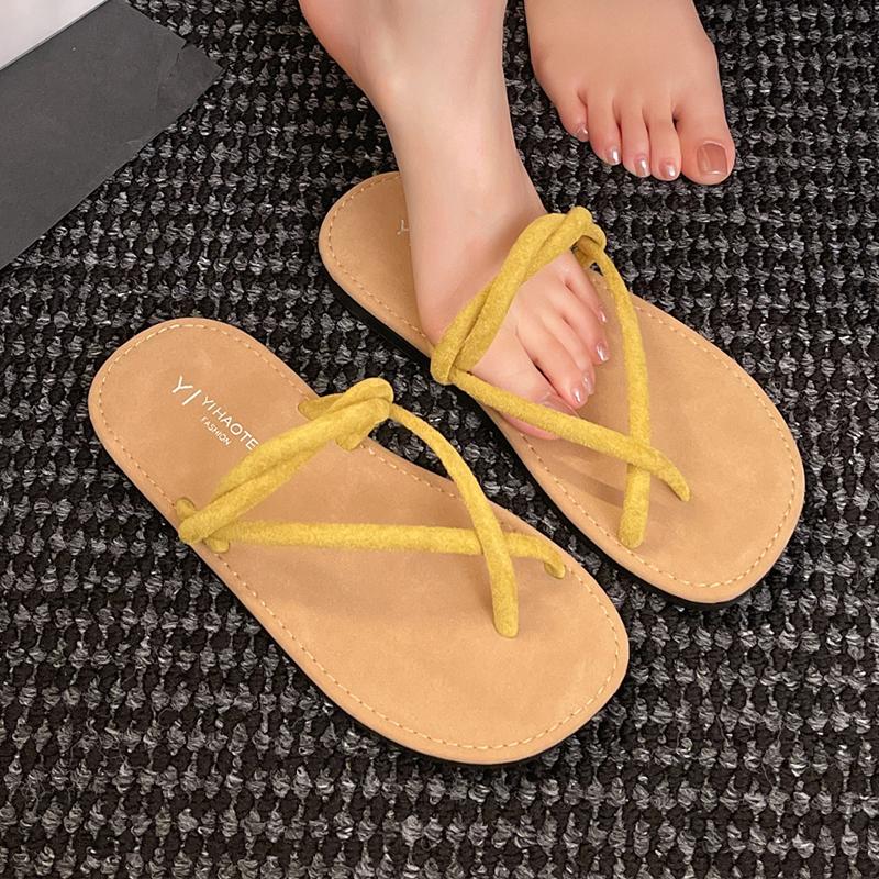 Mode Clip Orteil Femmes Ballerines Pantoufles Chaussures Décontractées de Créateur Chaussures de Marche Confortables Chaussures de Mode Femme Sandales d'Été 2025 Femme Zapatillas