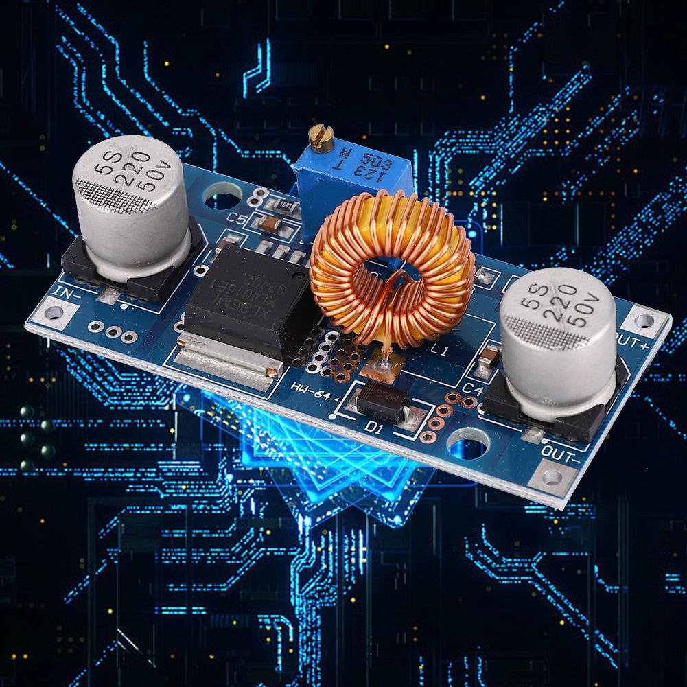 4Pcs Step Down Power Supply Voltage Regulator Module DC DC Adjustable Converter 5A 4 38V