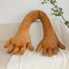 Cuscino Peluche Forma Mano Blu Creativo Divertente Nordico Regalo Per Ragazze e Ragazzi