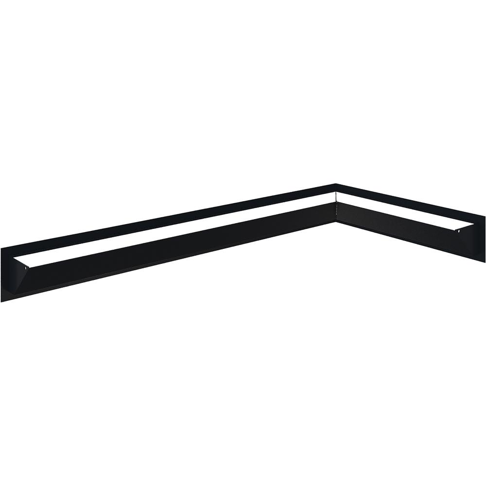 Vent Cover LUFT corner right 40x80x9 graphite Slim