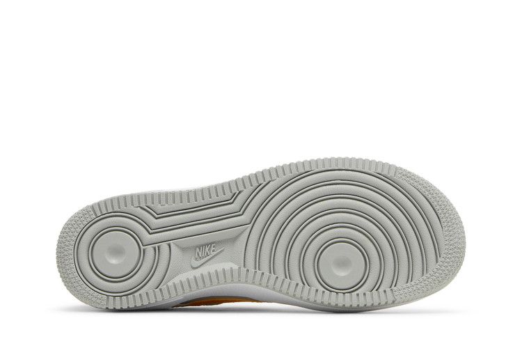Kids' Sneakers Nike Air Force 1 Low EMB NBA 75th Anniversary Fiesta (GS) White/Grey Fog/Sundial/Turquoise Blue