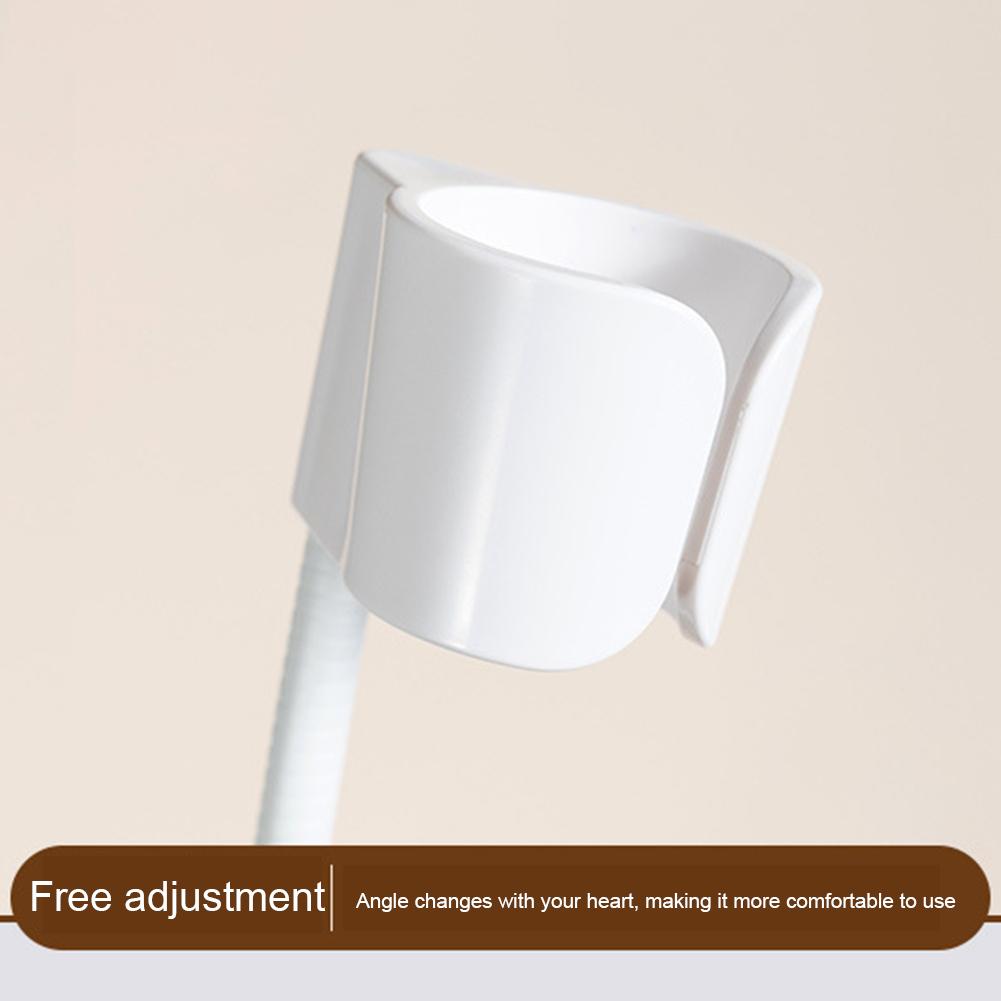 Adjustable Hair Dryer Holder 360 Degree Rotation Hands Free Blow Dryer Holder Lazy Hair Dryer Bracket Bathroom Supplies