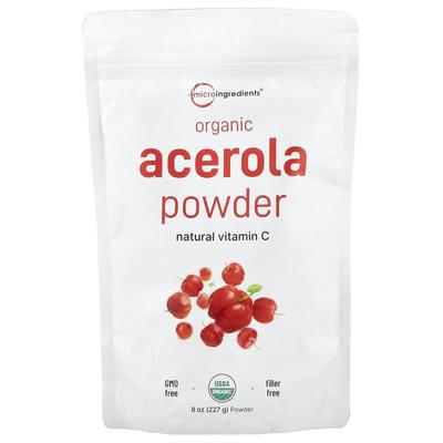 Organic Acerola Powder, 8 Oz (227 G)