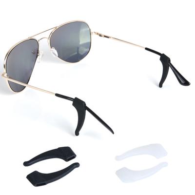 1Pair Anti Slip Glasses Ear Hooks Tip Eyeglasses Grip Temple Silicone Anti-Skid Holder Glasses Frame Leg Sleeves Accessories
