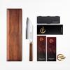 Grandsharp 3 Layer Composite ZDP-189 Steel 5.5 Inch Bunka Knife Chef Knife Mkuruti Wood Handle 420J2 Stainless Steel Cutter
