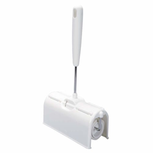 Azuma Industries 31cm Long Sticky Roller H with Freestanding Storage Case, Carpet Roller with Lift-Up Cover for Quick Use, Compatible with Standard Sp