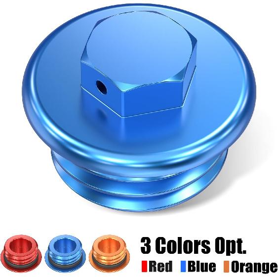 NICECNC Blauer Motoröl-Einfüllschraube Kappe Schraube Kompatibel mit Husqvarna 701 Enduro/Supermoto 2016-2023 TC/TE/TX/FE/FC/FX/FS 125-501 2014-2023