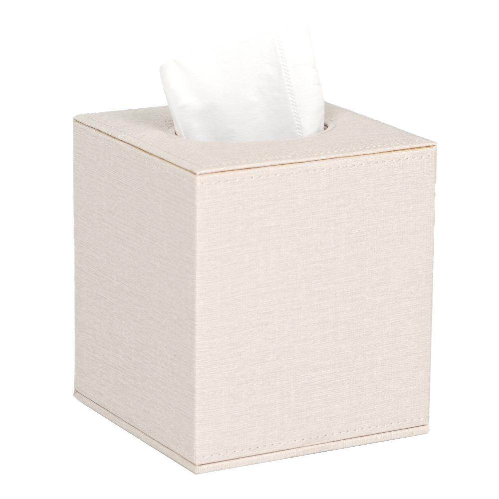 Elegant Square Tissue Holder Magnetic Bottom Decorative Napkin Holder Tissue Box Living Room Tissue Box
