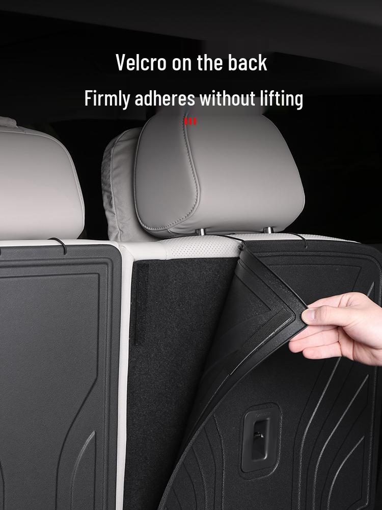 Ideal MEGA Trunk Mat & Three-Row Seat Back Protector - TPE Car Accessory