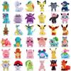 Cute Pikachu Plush Toy Pokemon Charmander Squirtle Bulbasaur Stuffed Doll Eevee Scorbunny Gengar Snorlax Christmas Gifts