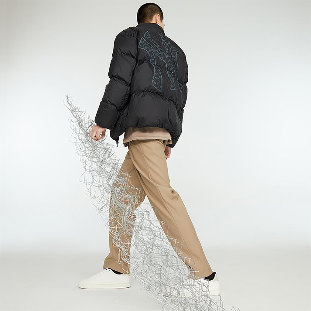 New MLB New York Yankees Down Jackets Unisex Black 3ADJM0636-50BKS