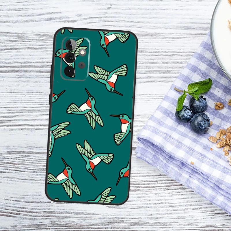 Hummingbird Cover For Samsung Galaxy A15 A25 A35 A55 A53 A33 A13 A52 A32 A12 A51 A71 A14 A34 A54 Case